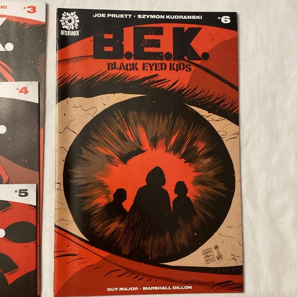 B.E.K. Black Eyed Kids Lot of 7 ~ Vol 3-4-5-6-7-8 & 10 ~ Aftershock - Picture 5 of 12